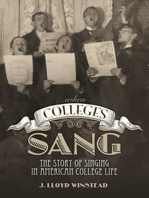 cover image of When Colleges Sang